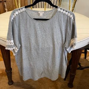 Jcrew gray t-shirt